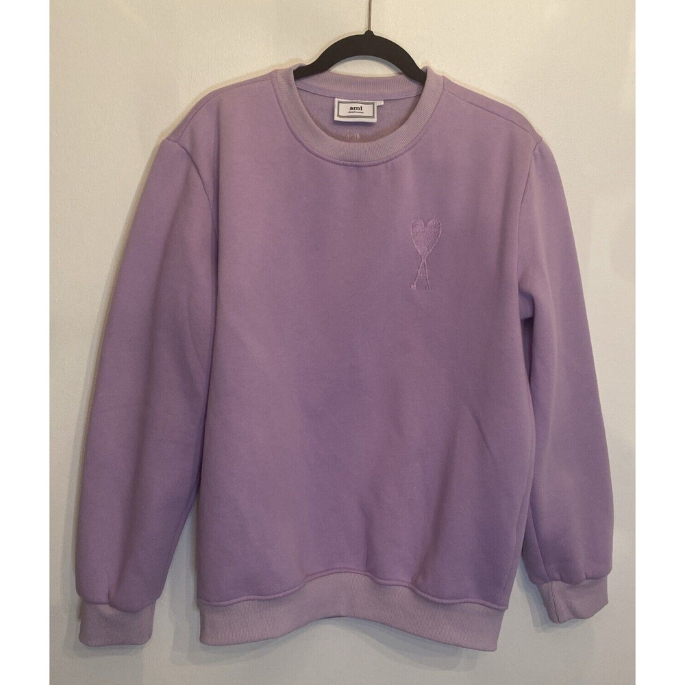 AMI ALEXANDRE MATTIUSSI Ami de Cœur Sweatshirt XXL Lilac